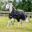 Horseware Rambo 1000D Wug Turnout 200g Medium in Black/Thunderstorm Grey/Silver